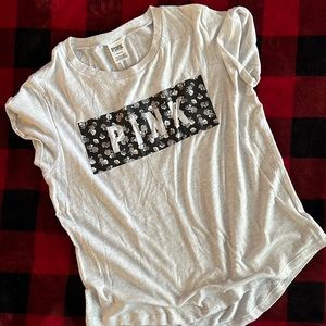Victoria Secret PINK short sleeve teeshirt. Size Large